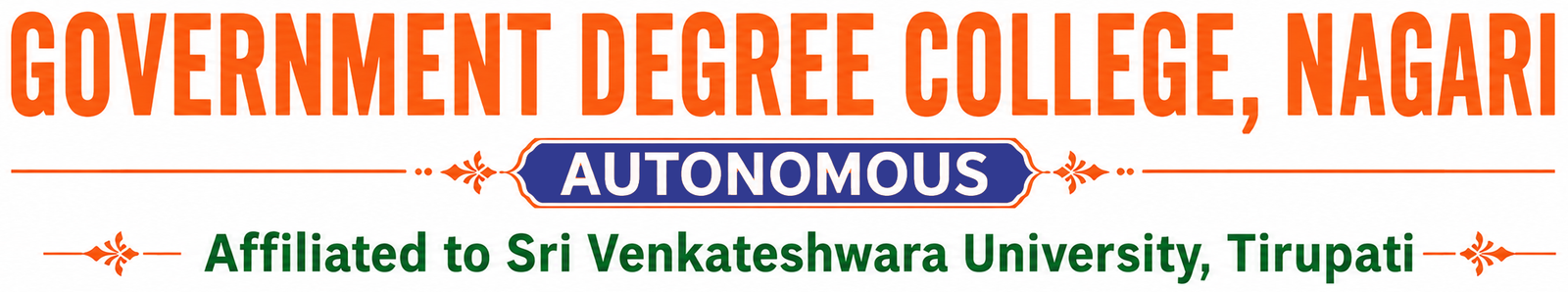 Government Degree College, Nagari